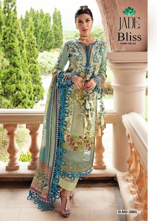 Bliss Vol 2 By Jade Karachi Cotton Dress Material Wholesale market In Surat With Price